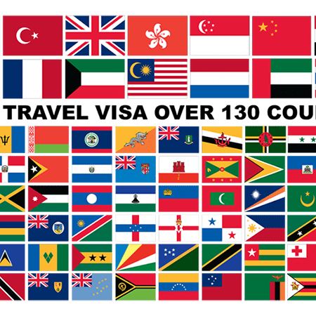 لیست کشورهای بدون ویزا