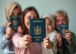 پاسپورت دومینیکا برای خانواده با ایران دومینیکا